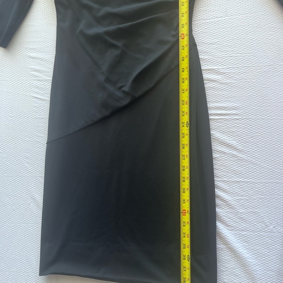 Diane Von Furstenberg Elegant Black Midi Dress NWT - Picture 5 of 10